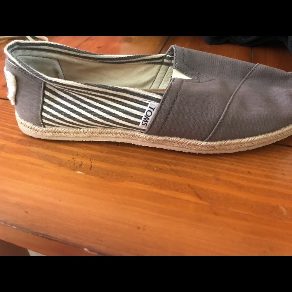 TOMS espadrille Ash grey slip-on